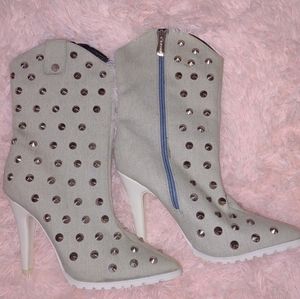 Spiked Boots - Shoes are brand new